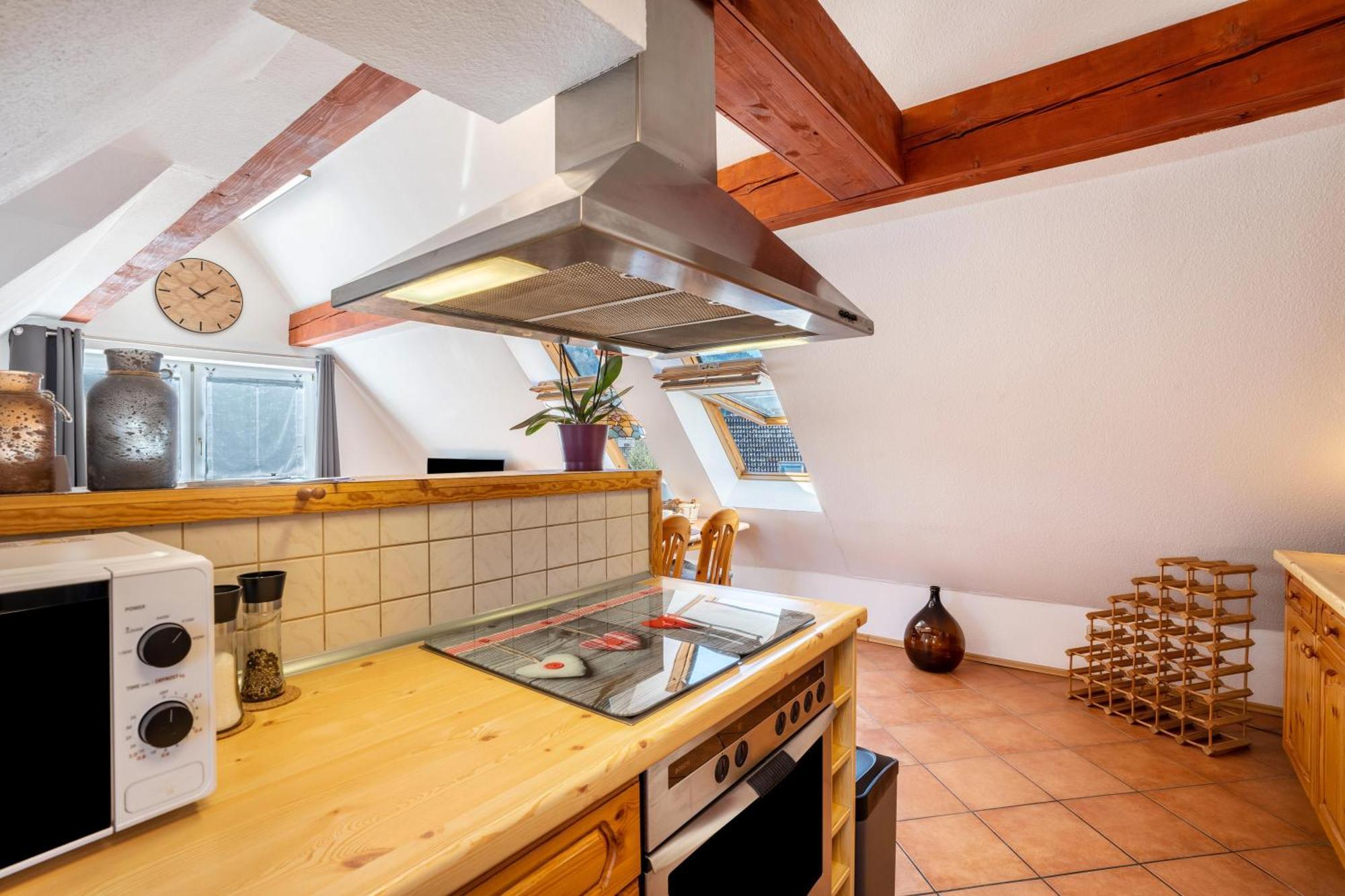 Schwarzwaldnest Appartement Bad Wildbad Buitenkant foto